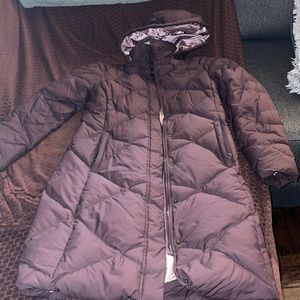 The North Face coat purple size M